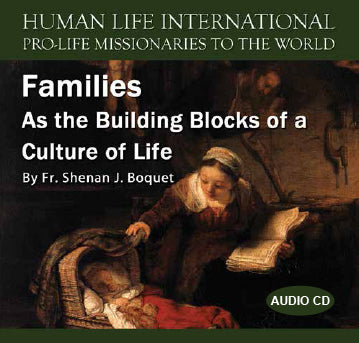 Families As the Building Blocks of a Culture of Life